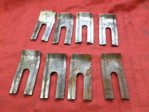 Mustang Cougar Seat 1965 1966 1967 1968 placas de alfombra de montaje en pista 65 66 67 68 - Imagen 1 de 2
