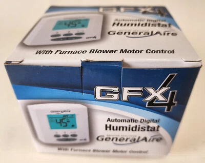 NEW Humidistat GeneralAire Model GFX4 Digital Automatic Humidistat - GFI #7170 - Image 1 of 4