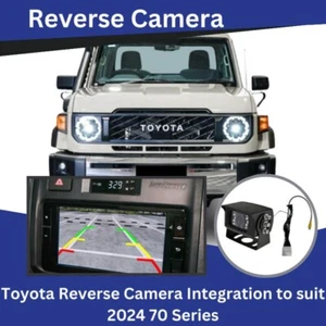 Reverse Camera Integration to suit Toyota Land Cruiser 2024 70 Series Heavy Duty - Picture 1 of 1