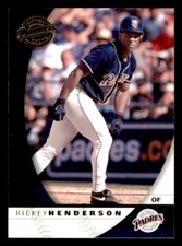 2001 Donruss Class of  #68 Rickey Henderson San Diego Padres