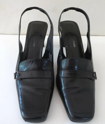 ZAPATOS BANDOLERA SEÑORA BANDOLINO CUERO NEGRO TALLA 8 MEDIANOS Foto 1 de 4