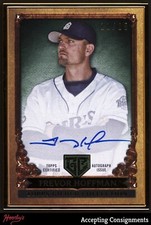 2023 Topps Gilded Gold Framed Gallery of Gold Emerald Trevor Hoffman AUTO 11/25