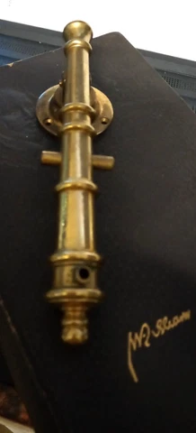 SOLID BRASS NAUTICAL CANNON DOOR KNOCKER MILITARY VINTAGE BRAND NEW Cover