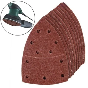 Pads Abrasive Paper Mouse Sanding Sheets Detail Palm Sander For Bosch PSM 100A - Picture 1 of 13