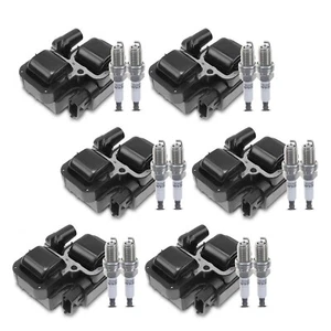 6x Bobine+12x Bougie pour Mercedes-Benz W203 S202 S203 S210 S211 W210 W211 - Bild 1 von 3
