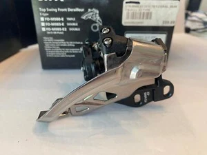 new Shimano XTR FD-M985-E2 E-Type FRONT DERAILLEUR 2x10-speed w/o Plate - Picture 1 of 5