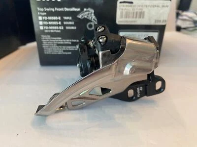 new Shimano XTR FD-M985-E2 E-Type FRONT DERAILLEUR 2x10-speed w/o Plate - Image 1 of 4