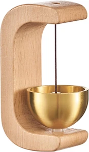 Shopkeepers Bell for Door Opening, Magnetic Shopkeepers Bell Wood Doorbell Wind  - Picture 1 of 12