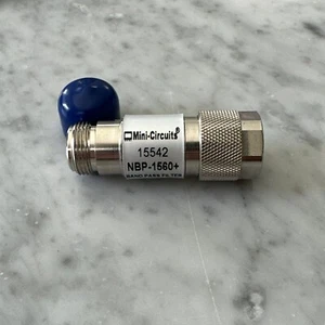 Mini-Circuits MCL NBP-1560+ 50Ω 1500-1620MHz RF Bandpassfilter Typ N - Bild 1 von 4