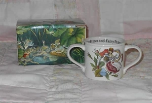 The Enchanted Garden Fairy Prince & Fairy Princess Two Handled Loving Cup & Box - Picture 1 of 16