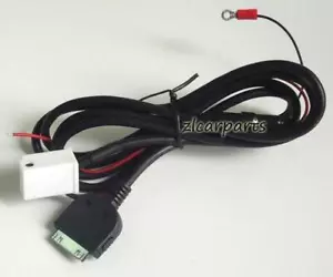 Car AUX audio Cable12-pin Adapter For BMW E60 04-10 E63 E64 E61 iPod iPhone 3G - Picture 1 of 4