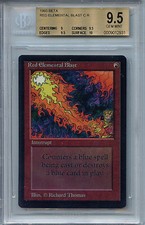 MTG Beta Red Elemental Blast BGS 9.5 Gem mint Magic The Gathering WOTC 2931