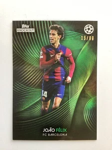 TOPPS KNOCKOUT 2024 JOAO FELIX BARCALONA PARALELO 15/99 - Imagen 1 de 2