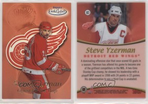 1999-00 Topps Gold Label Quest for the Cup Black Steve Yzerman #QC1 HOF