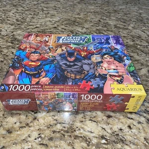 DC Justice League of America 1000 Teile Puzzle-Wassermann Superman Batman - Bild 1 von 4