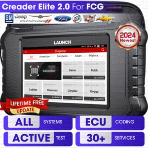 LAUNCH X431 CRE 2.0 Full OBD2 Scanner Bidirectional Diagnostic for Ford/GM/Chevy - Picture 1 of 14