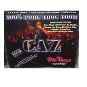 NEW CAZ 100% PURE THUG TOUR BRAND NEW SEALED CD DVD BONE THUGS N HARMONY KURUPT - Picture 1 of 1