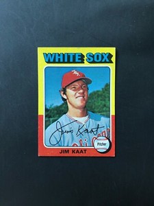 1975 Topps Mini #243 Jim Kaat Card HOF Chicago White Sox 🔥 Near Mint NM