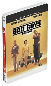 DVD BAD BOYS 1995 Will Smith Martin Lawrence Rare German Steelbook Region 2 NEW - Picture 1 of 2