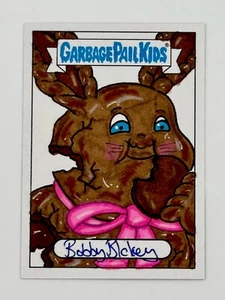 Boceto Blakey 1/1 Garbage Pail Kids Intergoolactic Mayhem CHOCOLATE BONNIE 2023 - Imagen 1 de 3