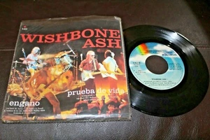 WISHBONE ASH Living Proof 1980 MEXICO 7" 45 Hard Rock Prog - Picture 1 of 5
