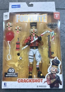 Figura Cascanueces Crackshot Fortnite Legendary Jazwares 6.5" pulgadas 2019 Walmart - Imagen 1 de 3