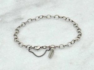 James Avery geschmiedetes Glieder-Bettelarmband Sterlingsilber 8,25 Zoll - Bild 1 von 4