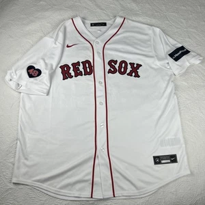 Boston Red Sox Official Nike MLB Baseball Jersey White Men’s Size XL - Picture 1 of 8