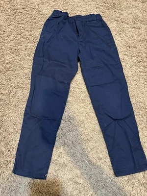 H&M Boys Navy Blue Pants Size 10 Worn Once EUC - Image 1 of 4