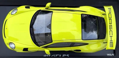 Spark 1:18 Porsche 911 GT3 RS Acid Green WAP0219110H Dealer Model Car - Image 1 of 4