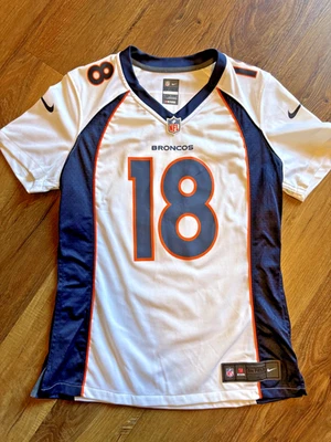 Denver Broncos Peyton Manning #18 Nike NFL On Field Jersey Women’s Size M - Image 1 of 4