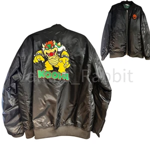 Chaqueta Bowser Universal Studios Japón Unisex Negra Super Nintendo World Nueva Con Etiquetas - Imagen 1 de 5