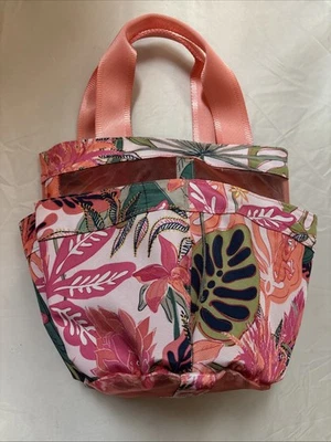 Новый Vera Bradley тропический лес коралловый душ Caddy розовый общежитие кемпинг путешествий - Изображение 1 из 4