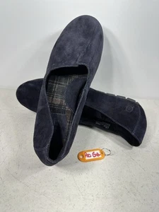 Born Sebra Loafers Womens Size 10 M Blue Suede Slip On Casual Comfort Shoes - Picture 1 of 8