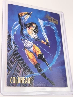 1995 FLEER ULTRA SPIDER-MAN Coldheart Card #17 - FREE SHIPPING - Image 1 of 2