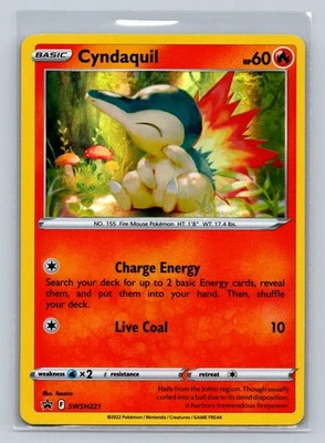 SWSH: Sword & Shield Promo Cards #SWSH221 Cyndaquil - Image 1 of 2