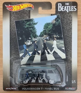 Hot Wheels THE BEATLES - VOLKSWAGEN T1 PANEL BUS #5/5 - ABBEY ROAD - Picture 1 of 11