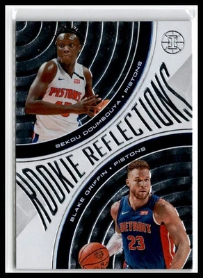 Blake Griffin / Sekou Doumbouya 2019-20 Panini Illusions Rookie Reflections #7 - Image 1 of 2