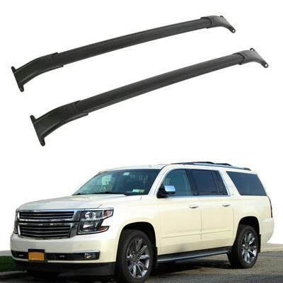 Cross Bars Fits for Chevrolet Suburban 2015-2020 Roof Rack Cargo Carrier 2PCS - Image 1 of 4