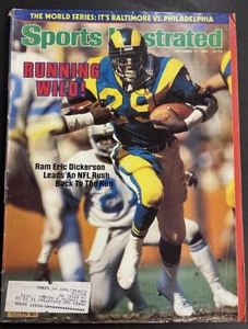 Sports Illustrated 17. Oktober 1983 Eric Dickerson St. Louis Rams World Series - Bild 1 von 1