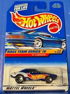 Hotwheels 1:64 Race Team Series IV - '67 Camaro #1 of 4 (1998) #725 - Picture 1 of 2
