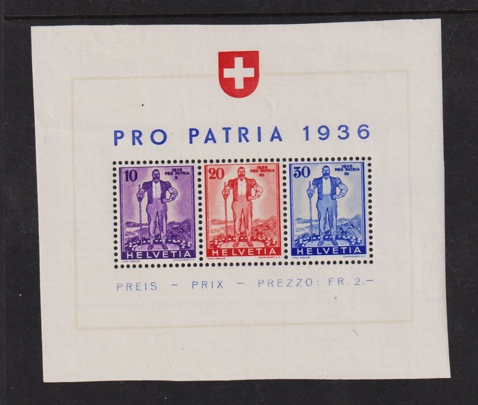 Suiza - #B80 como nuevo, cat. $60,00 Foto 1 de 1