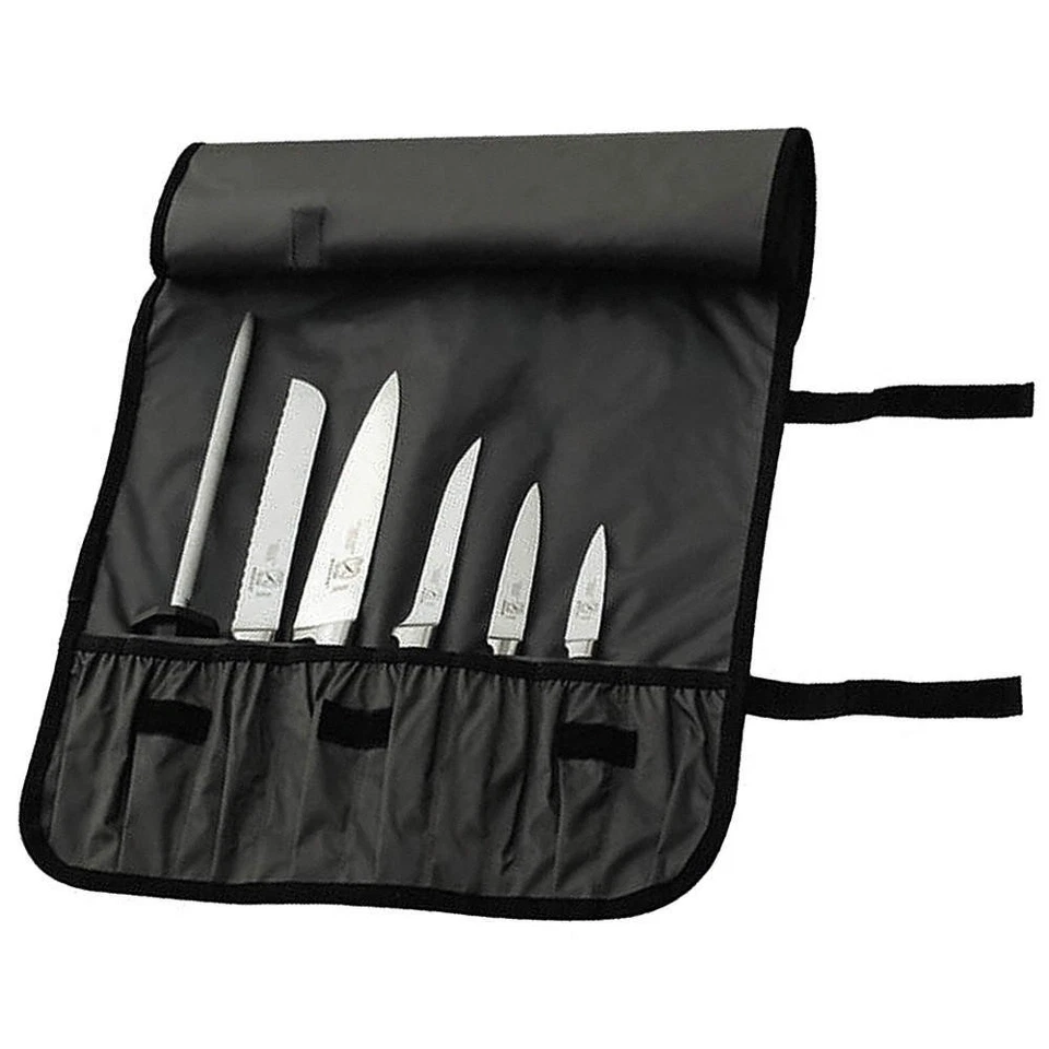 Juego de cuchillos MERCER CUTLERY M21800, hoja de 8 pulgadas, mango negro 6AKJ1 Foto 1 de 1