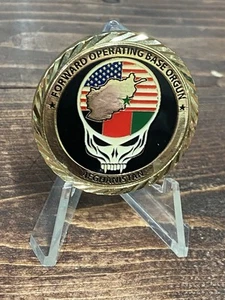 CIA NCS FOB - Base de Operaciones Avanzadas Orga Afganistán - Moneda Militar Rara de la CIA - Imagen 1 de 3