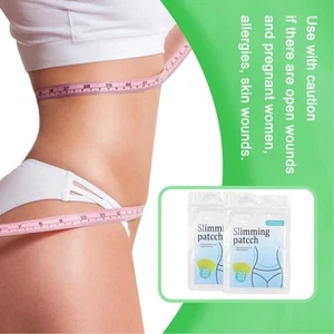 40pcs Fat Burning Patch Lift Tighten Breathable Body Sculpting Plant Belly - Picture 1 of 24