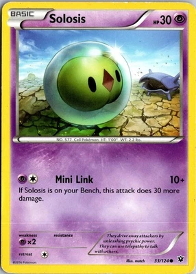 Solosis XY - Fates Collide #33/124 Common LP+ - Image 1 of 2