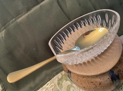 "Cuchara de cristal soporte para utensilios cocina 5,5""x2,5"" soporte para cuchara Potluck" Foto 1 de 4