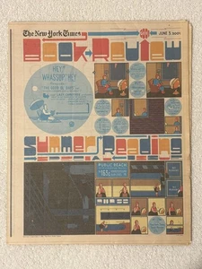 NEW YORK TIMES BUCHBESPRECHUNG CHRIS WARE Cover & Art durchgehend, 3. Juni 2001, 56 Seiten - Bild 1 von 14