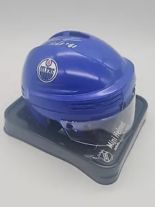 Jari Kurri "HOF 01" Autographed Signed Edmonton Oilers Mini Helmet Schwartz COA - Picture 1 of 14