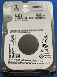 WD AV WD3200LUCT 320 GB 2,5" SATA-Festplatte 5400 1/min - 16 MB Puffer - Bild 1 von 1